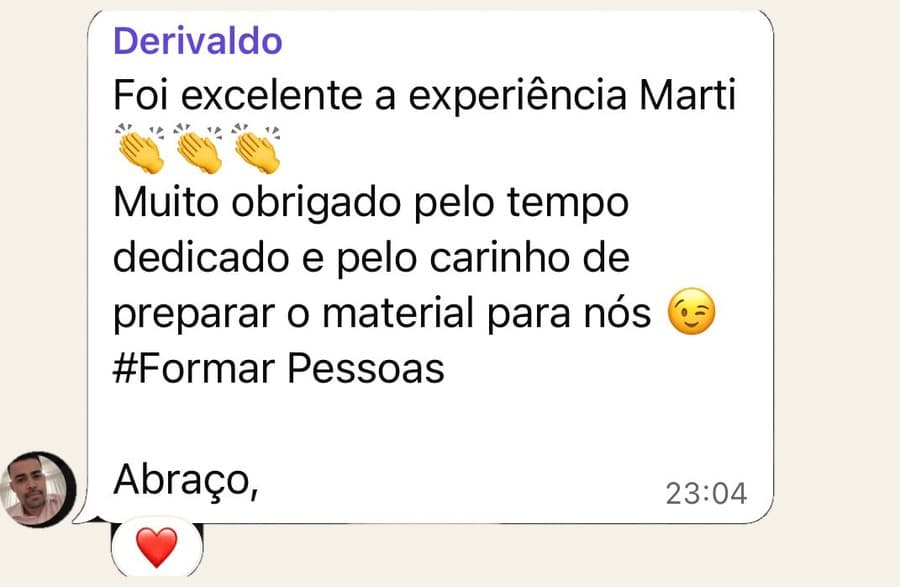 Depoimento de Derivaldo (Mentoria Desprocrastine-se)